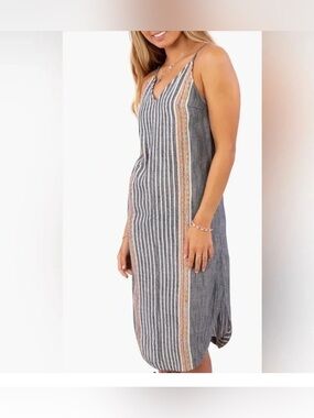 Rip Curl Golden Days striped summer dress